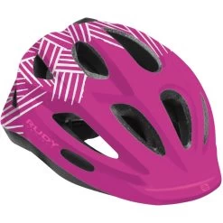 Rudy Project Rocky Kids Helmet - Small - Purple/White Shiny