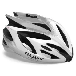 Rudy Project Rush Helmet - White - Silver Shiny