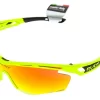 Rudy Project Tralyx LTD Sunglasses Yellow Fluo Frame Orange/Clear Lenses