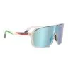 Rudy Project Spinshield Tricolore Italia Glasses With Multilaser Ice Mirrored Lenses