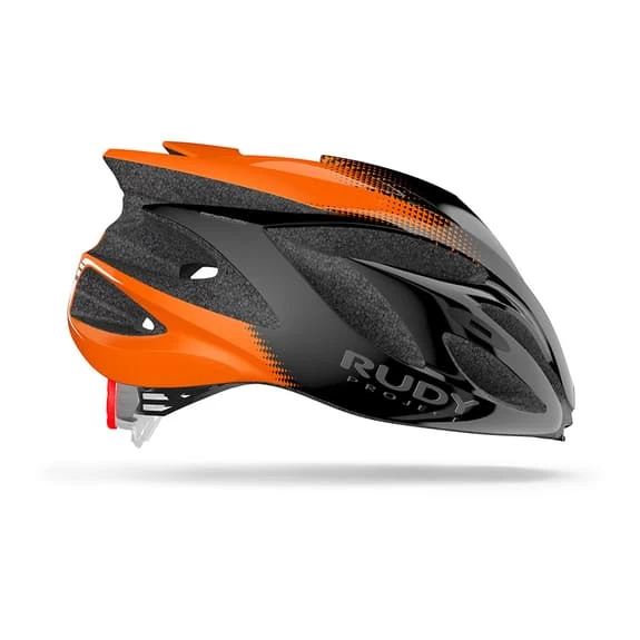 Rudy Project Rush Helmet Black Glossy Orange 3 Rudy Project Rush Helmet Black Glossy Orange - Image 3