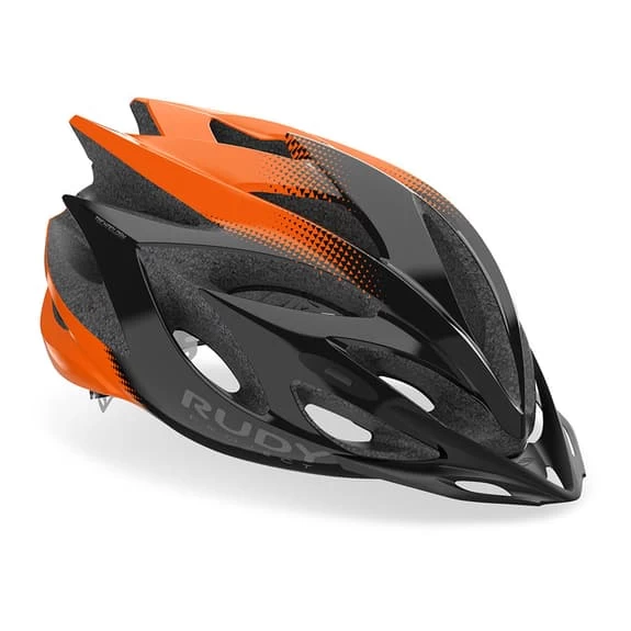 Rudy Project Rush Helmet Black Glossy Orange 6 Rudy Project Rush Helmet Black Glossy Orange - Image 6