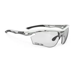 Rudy Project Propulse Glasses Light Matte Grey With ImpactX 2 Black Photochromic Lenses