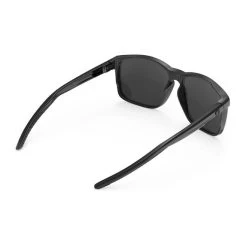 Rudy Project Overlap Glasses Glossy Black With RP Optics Smoke Black Lenses -Rudy Project Sports ru 517 1090 005