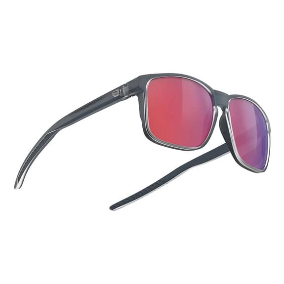 Rudy Project Overlap Glasses Metallic Matte Blue With RP Optics Multilaser Red Lenses 3 Rudy Project Overlap Glasses Metallic Matte Blue With RP Optics Multilaser Red Lenses - Image 3