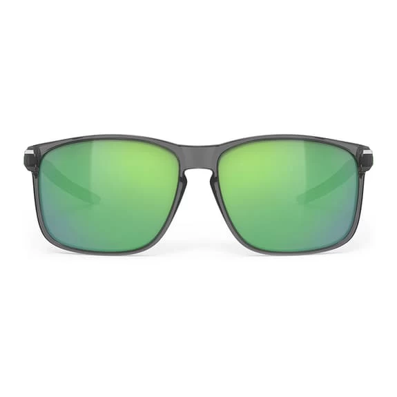 Rudy Project Overlap Glasses Ash Grey With Polar 3FX HDR Multilaser Green Lenses 2 Rudy Project Overlap Glasses Ash Grey With Polar 3FX HDR Multilaser Green Lenses - Image 2