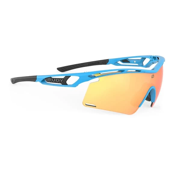 Rudy Project Tralyx + Glasses Light Blue With RP Optics Multilaser Orange Lenses 1 Rudy Project Tralyx + Glasses Light Blue With RP Optics Multilaser Orange Lenses