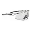 Rudy Project Tralyx + Glasses Matte Light Grey With ImpactX 2 Photochromic Lenses Black