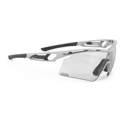 Rudy Project Tralyx + Glasses Matte Light Grey With ImpactX 2 Photochromic Lenses Black