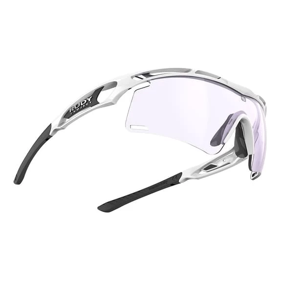 Rudy Project Tralyx + Glasses Bright White With ImpactX 2 Laser Lens Photochromic Lenses Lilac 3 Rudy Project Tralyx + Glasses Bright White With ImpactX 2 Laser Lens Photochromic Lenses Lilac - Image 3