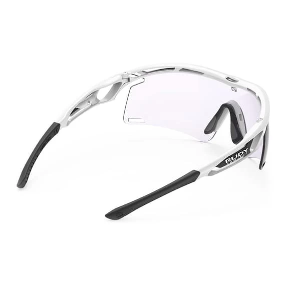 Rudy Project Tralyx + Glasses Bright White With ImpactX 2 Laser Lens Photochromic Lenses Lilac 5 Rudy Project Tralyx + Glasses Bright White With ImpactX 2 Laser Lens Photochromic Lenses Lilac - Image 5