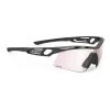 Rudy Project Tralyx + Slim Glasses Matte Black With ImpactX 2 Laser Red Photochromic Lenses