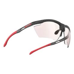 Rudy Project Magnus Glasses Carbon Grey Red With ImpactX 2 Laser Red Photochromic Lenses -Rudy Project Sports ru 517 1274 003