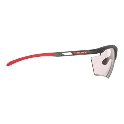 Rudy Project Magnus Glasses Carbon Grey Red With ImpactX 2 Laser Red Photochromic Lenses -Rudy Project Sports ru 517 1274 004