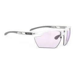 Rudy Project Magnus Glasses Bright White With ImpactX 2 Laser Lilac Photochromic Lenses