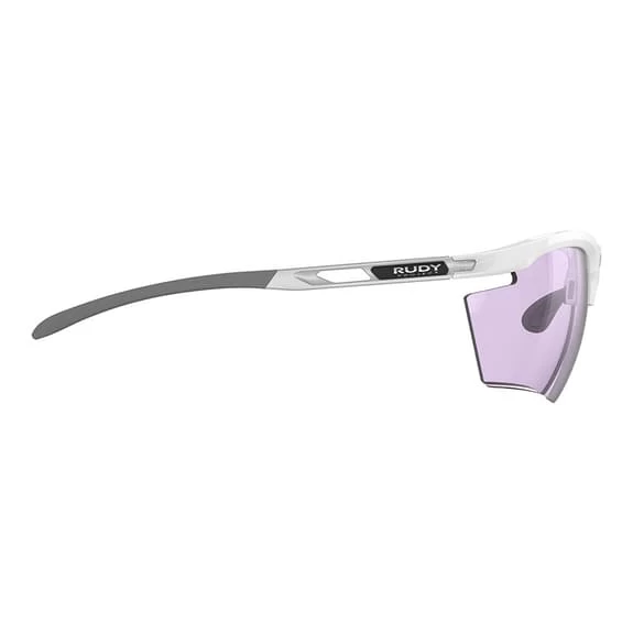 Rudy Project Magnus Glasses Bright White With ImpactX 2 Laser Lilac Photochromic Lenses 4 Rudy Project Magnus Glasses Bright White With ImpactX 2 Laser Lilac Photochromic Lenses - Image 4