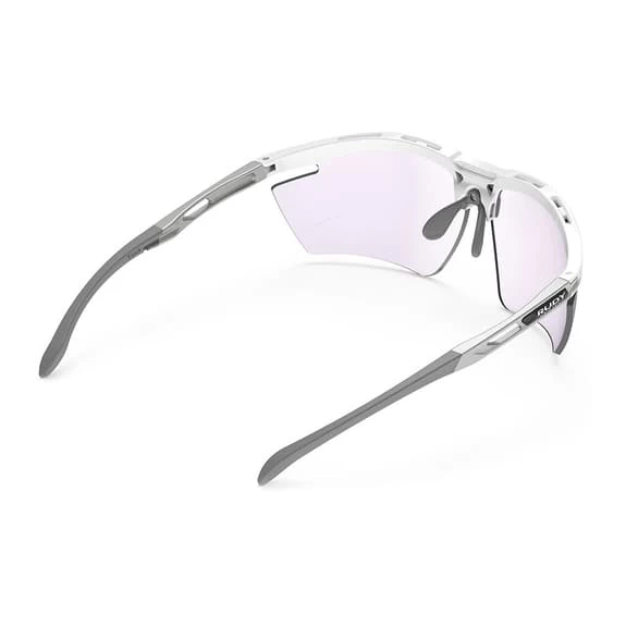 Rudy Project Magnus Glasses Bright White With ImpactX 2 Laser Lilac Photochromic Lenses 5 Rudy Project Magnus Glasses Bright White With ImpactX 2 Laser Lilac Photochromic Lenses - Image 5