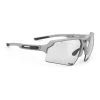 Rudy Project Deltabeat Glasses Light Grey With ImpactX 2 Photochromic Lenses Black