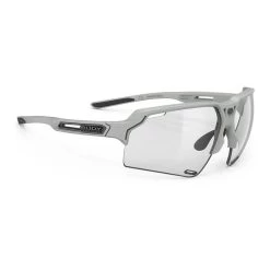 Rudy Project Deltabeat Glasses Light Grey With ImpactX 2 Photochromic Lenses Black