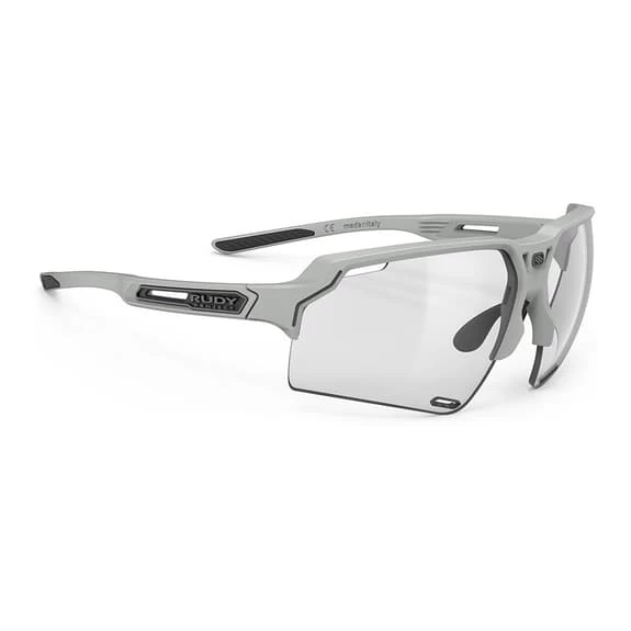 Rudy Project Deltabeat Glasses Light Grey With ImpactX 2 Photochromic Lenses Black 1 Rudy Project Deltabeat Glasses Light Grey With ImpactX 2 Photochromic Lenses Black