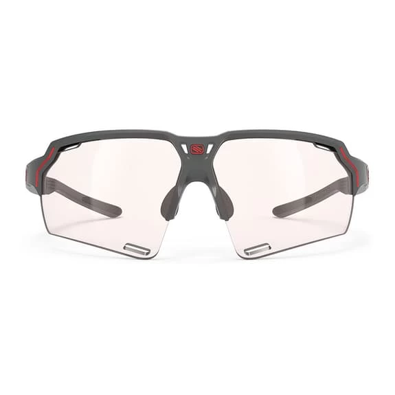 Rudy Project Deltabeat Glasses Matte Charcoal Grey With ImpactX 2 Laser Red Photochromic Lenses 2 Rudy Project Deltabeat Glasses Matte Charcoal Grey With ImpactX 2 Laser Red Photochromic Lenses - Image 2