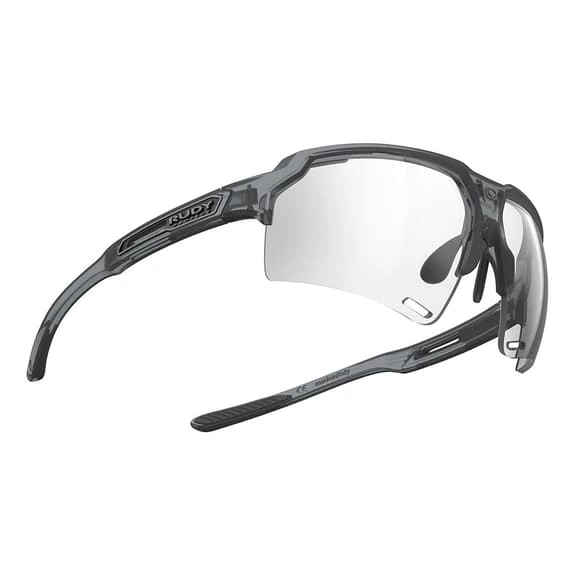 Rudy Project Deltabeat Glasses Ash Grey Metallic With ImpactX 2 Laser Black Photochromic Lenses 3 Rudy Project Deltabeat Glasses Ash Grey Metallic With ImpactX 2 Laser Black Photochromic Lenses - Image 3