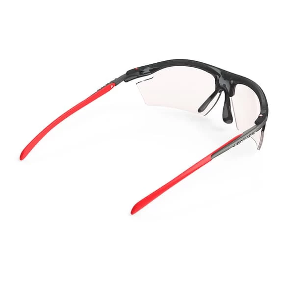 Rudy Project Rydon Glasses Red With Black ImpactX Photochromic 2 Lenses 4 Rudy Project Rydon Glasses Red With Black ImpactX Photochromic 2 Lenses - Image 4