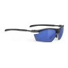Rudy Project Rydon Glasses Ash Grey With RP Optics Multilaser Dark Blue Lenses