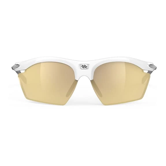 Rudy Project Rydon Slim Glasses Bright White With RP Optics Multilaser Gold Lenses 2 Rudy Project Rydon Slim Glasses Bright White With RP Optics Multilaser Gold Lenses - Image 2