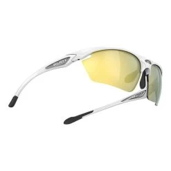 Rudy Project Stratofly Glasses Bright White With RP Optics Multilaser Lens Yellow -Rudy Project Sports ru 5172 144 003