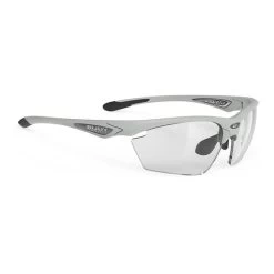 Rudy Project Stratofly Glasses Light Grey Matte With ImpactX 2 Photochromic Lens Black