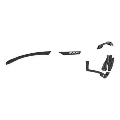 Rudy Project Cutline Kit Black Chrome Light Blue