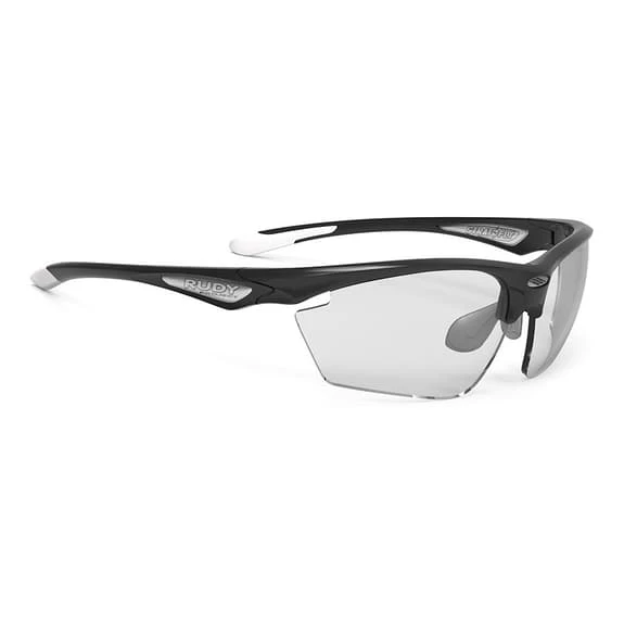 Rudy Project Stratofly Sunglasses Black White With ImpactX Photochromic 2 Lenses Black 1 Rudy Project Stratofly Sunglasses Black White With ImpactX Photochromic 2 Lenses Black