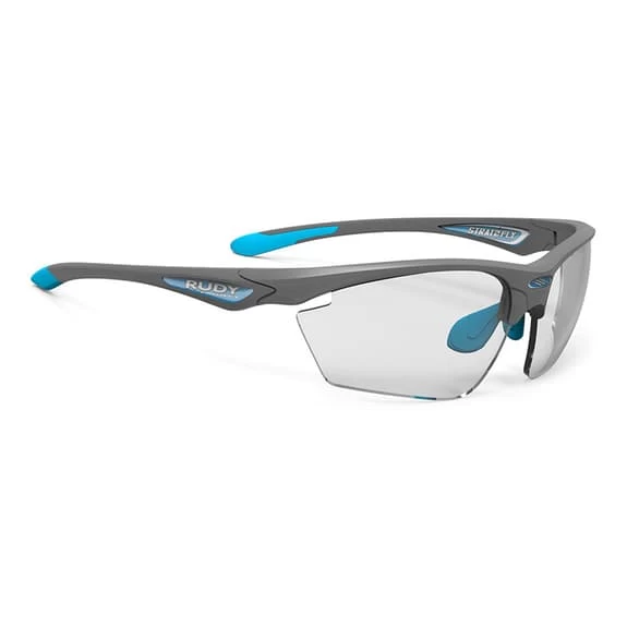 Rudy Project Stratofly Sunglasses Grey Blue With Impactx Photochromic 2 Lenses Black 1 Rudy Project Stratofly Sunglasses Grey Blue With Impactx Photochromic 2 Lenses Black