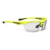 Rudy Project Stratofly Sunglasses Yellow Black With Impactx Photochromic 2 Lenses Black