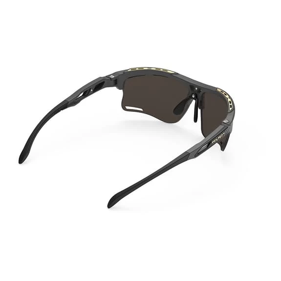 Rudy Project Keyblade Glasses Matte Dark Grey With RP Optics Lenses Multilaser Gold 5 Rudy Project Keyblade Glasses Matte Dark Grey With RP Optics Lenses Multilaser Gold - Image 5