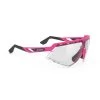 Rudy Project Cutline Capsule Edition Glasses Fluorescent Pink With Impactx 2 Laser Photochromic Lenses
