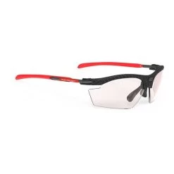 Rudy Project Rydon Sunglasses Carbon Red With ImpactX Photochromic 2Laser Lenses Red