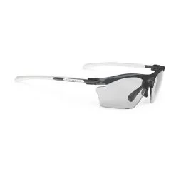 Rudy Project Rydon Slim Sunglasses White Black With ImpactX 2Laser Lenses Black
