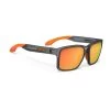 Rudy Project Spinair 57 Sunglasses Grey Orange With RP Optics Multilaser Lenses Orange