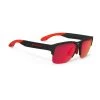 Rudy Project Spinair 58 Sunglasses Carbon Red With Polar 3FX HDR Multilaser Lenses Red