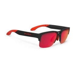 Rudy Project Spinair 58 Sunglasses Carbon Red With Polar 3FX HDR Multilaser Lenses Red