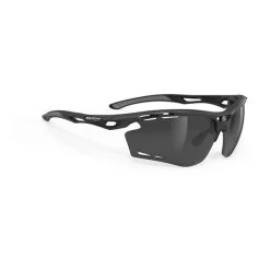 Rudy Project Propulse Glasses Matte Black With Black RP Optics Smoke Lenses