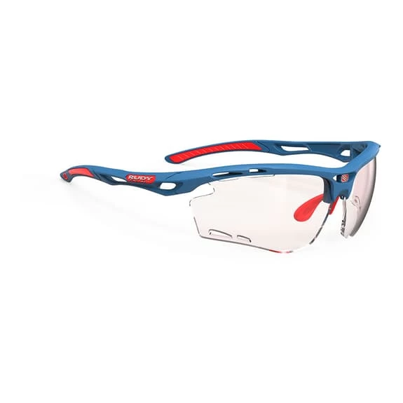 Rudy Project Propulse Glasses Blue Pink With Photochromic ImpactX 2 Lenses Red 1 Rudy Project Propulse Glasses Blue Pink With Photochromic ImpactX 2 Lenses Red