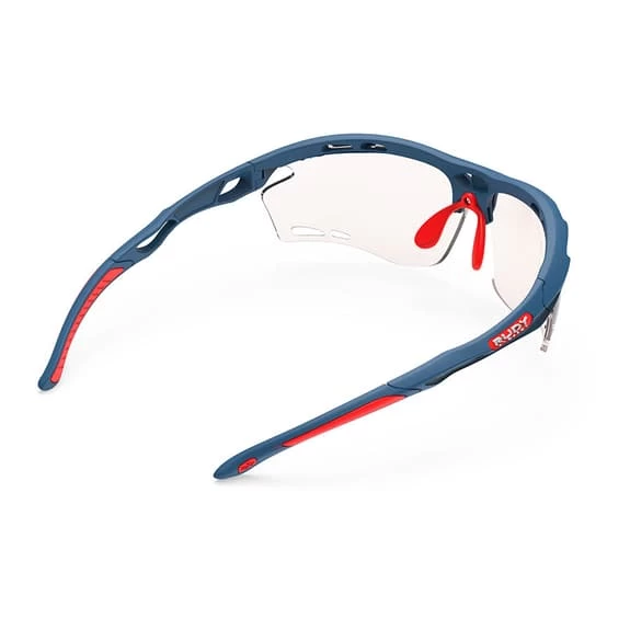 Rudy Project Propulse Glasses Blue Pink With Photochromic ImpactX 2 Lenses Red 5 Rudy Project Propulse Glasses Blue Pink With Photochromic ImpactX 2 Lenses Red - Image 5