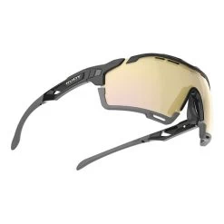 Rudy Project Cutline Glasses Black Grey With Gold RP Optics Lenses -Rudy Project Sports ru sp635742 0005 003