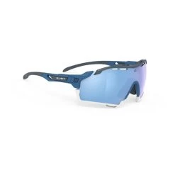 Rudy Project Cutline Glasses Blue With Silver Blue RP Optics Lenses