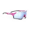 Rudy Project Cutline Capsule Edition Glasses Fluorescent Pink With Multilaser Ice Mirrored Lenses