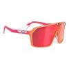 Rudy Project Spinshield Glasses Orange Pink With RP Optics Multilaser Red