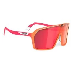Rudy Project Spinshield Glasses Orange Pink With RP Optics Multilaser Red